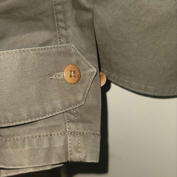 NWOT Ralph Lauren Olive Green Brown Genuine Suede Patch Cotton Blazer Jacket - Picture 3 of 16